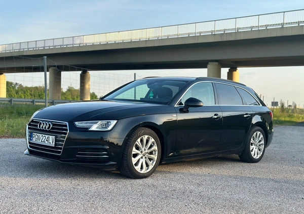 Audi A4 cena 64000 przebieg: 193661, rok produkcji 2016 z Drezdenko małe 301